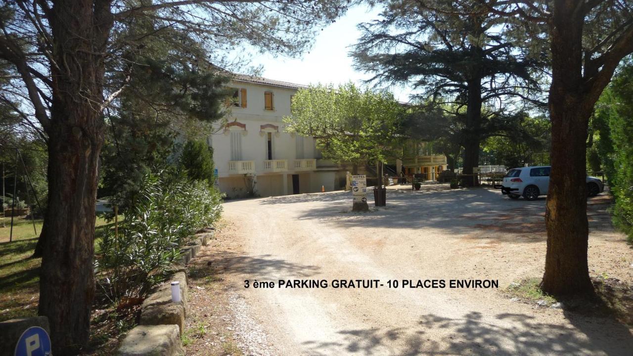 Hotel Restaurant Le Colombier Remoulins Buitenkant foto